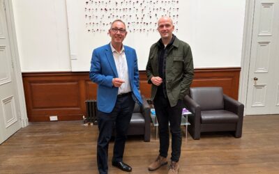 RGU were delighted to welcome Stephen Flynn MSP to meet with Paul de Leeuw – 21st September 2026